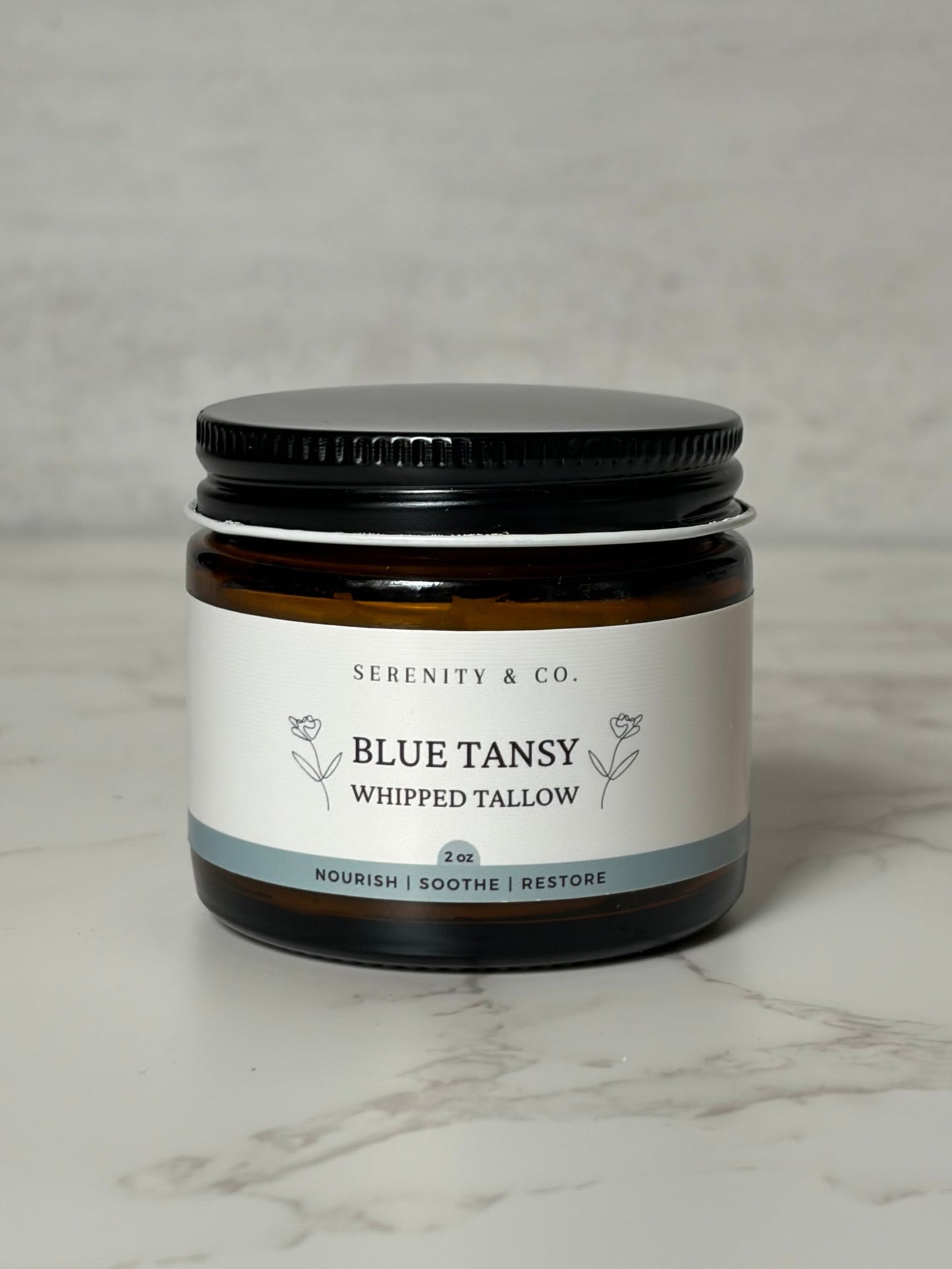 Blue Tansy Whipped Tallow