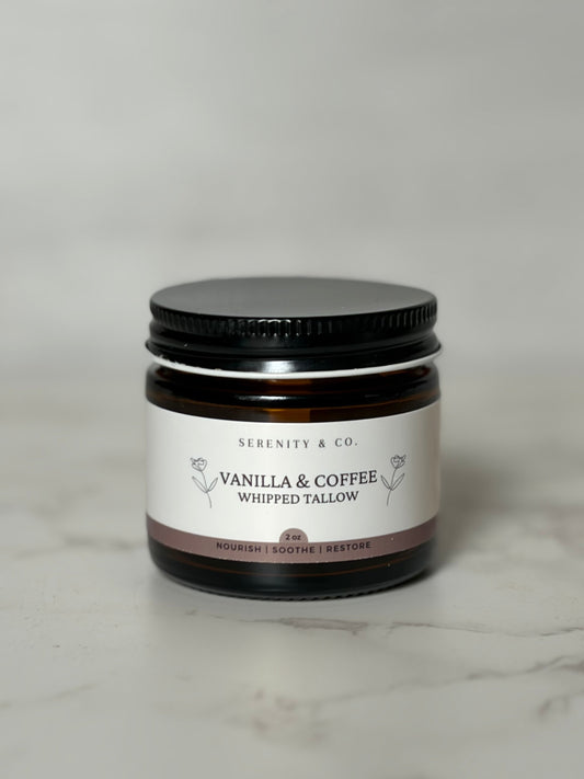 Vanilla & Coffee Infused Whipped Tallow