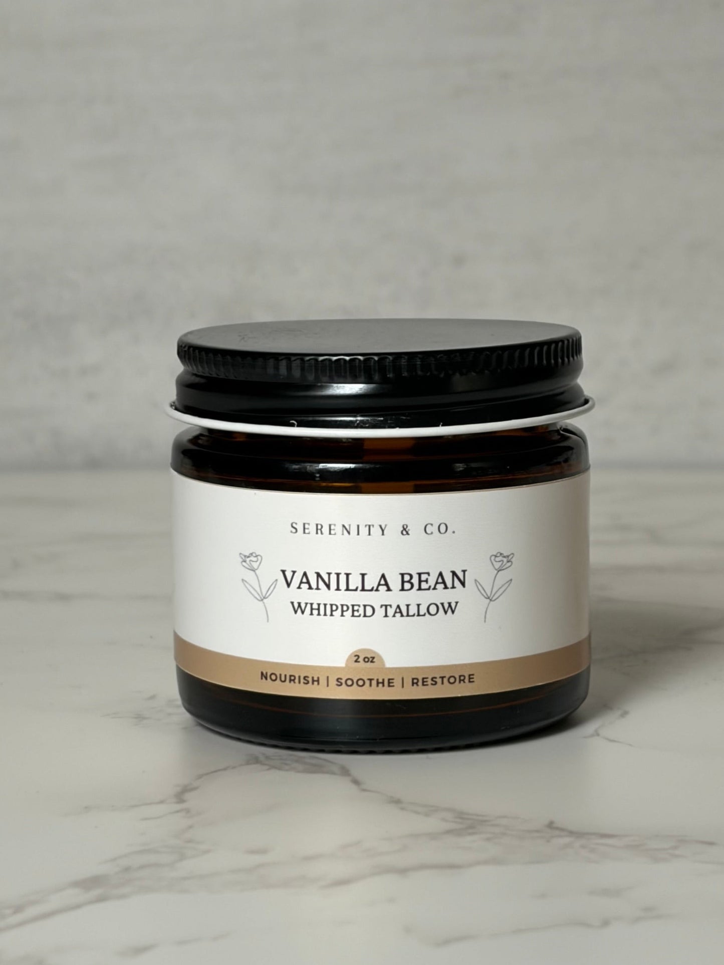 Vanilla Bean Whipped Tallow