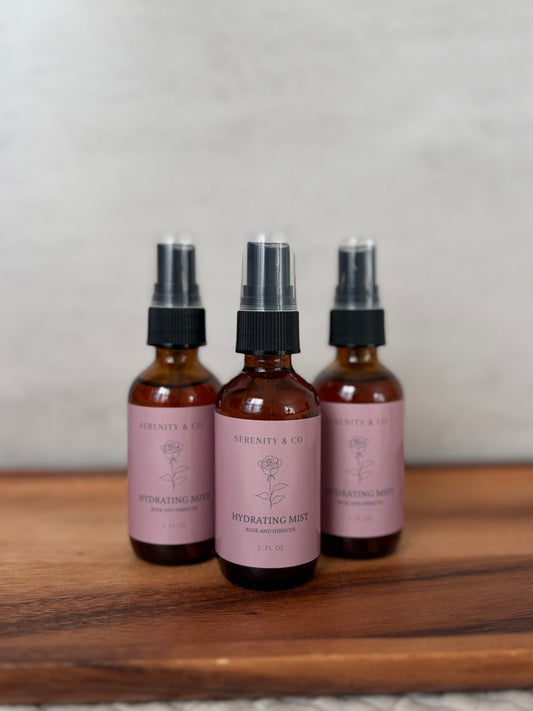 Rose and Hibiscus Hydrating Mist